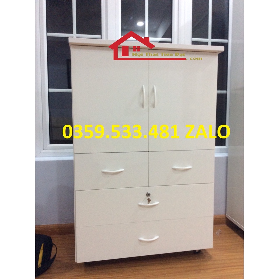 Tủ quần áo trẻ em nhiều hộc kéo đa năng 1m2x80 siêu kute