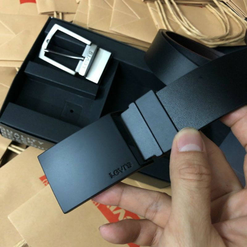SET THẮT LƯNG LEVIS HAI MẶT SANG CHẢNH
