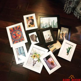 Combo 10 khung ảnh treo tường 13x18 cm siêu đẹp
