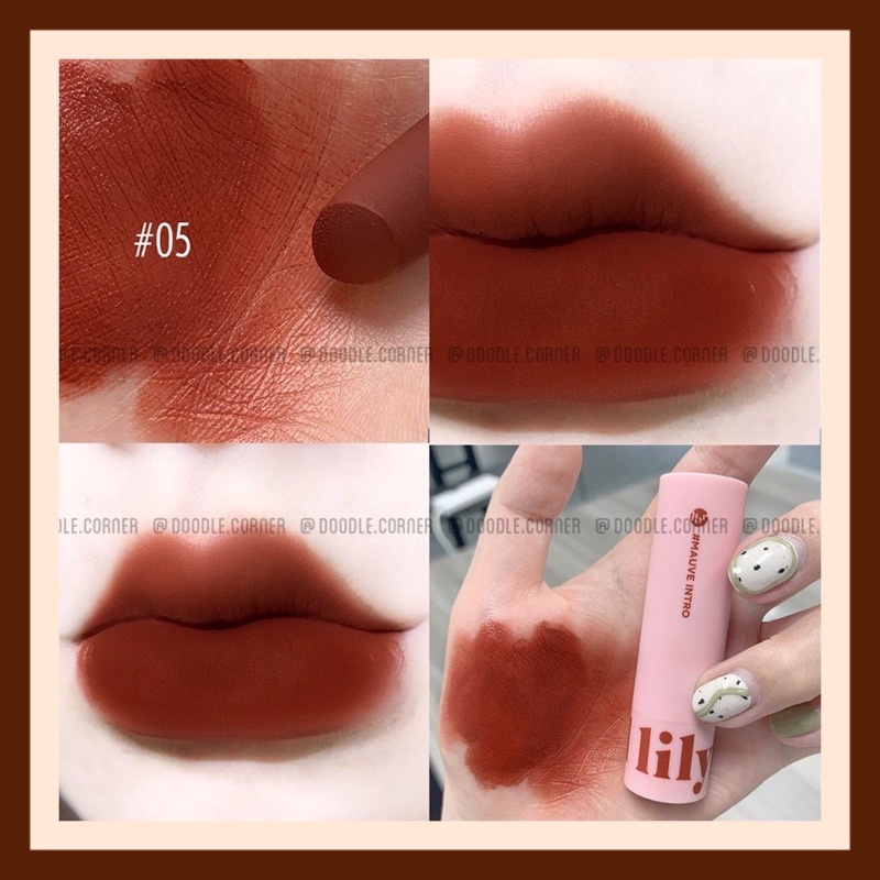 Son thỏi lì Lilybyred Mood Cinema Velvet Epilogue