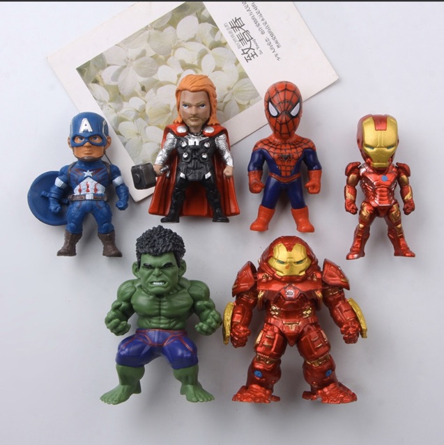 (BAO GIÁ) SET 6 SIÊU ANH HÙNG AVENGER