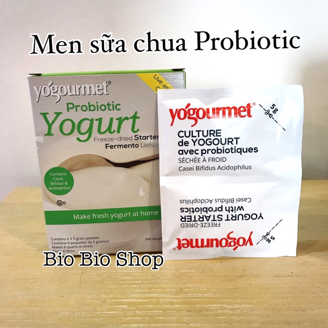Men sữa chua Probiotic Kefir Yogourmet Canada gói 5gram | BigBuy360 - bigbuy360.vn