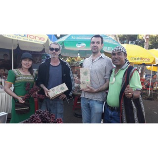 500g cà phê hạt rang mộc Xuân Dương