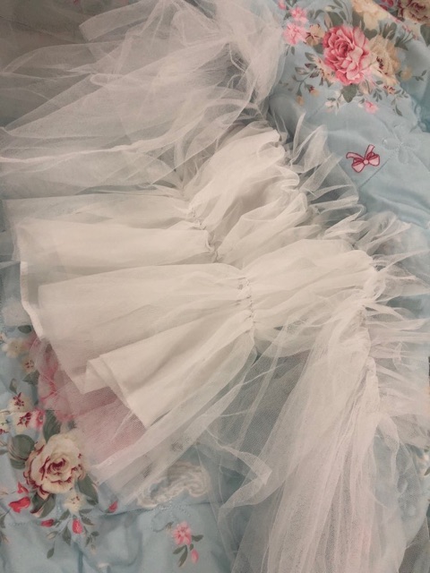 Áo voan lưới trễ vai Yura Store AVL018