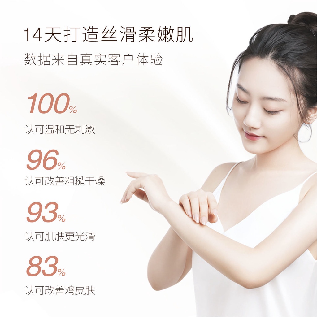 Kem Tẩy Tế Bào Chết Toàn Thân Chiết Xuất Hoa Hồng Axit Trái Cây / Hoa Anh Đào / Ngỗng 11.1