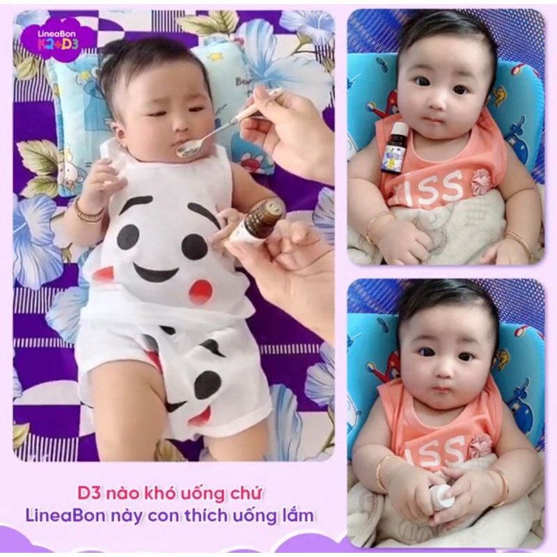 LINEBONE K2 + D3 hàng chính hãng tem bảo hành