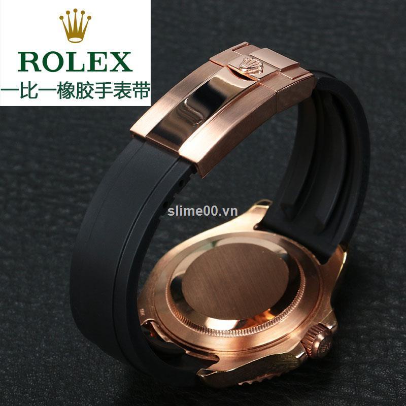 Dây đeo bằng cao su dành cho đồng hồ đeo tay Rolex thích hợp cho nam giới