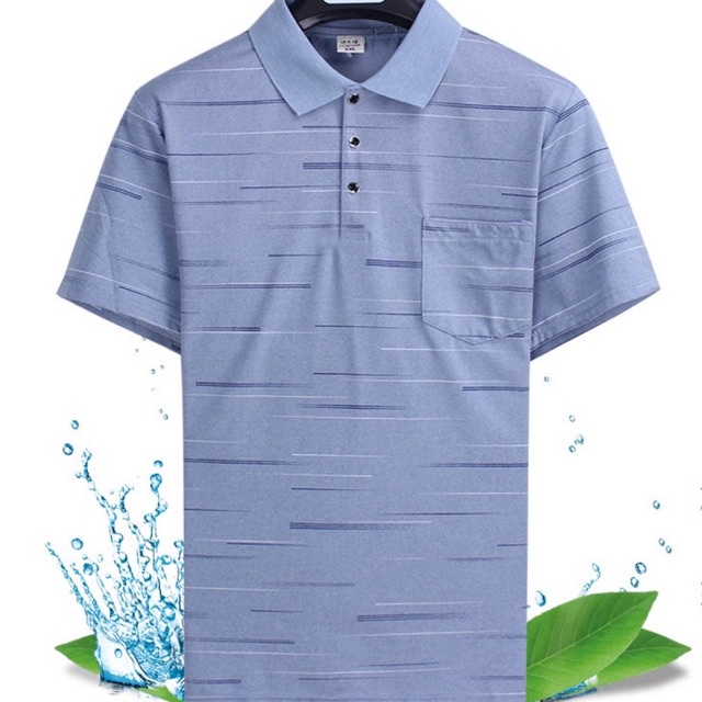 Áo Thun Phông cotton giấy mỏng cộc tay Nam Trung tuổi