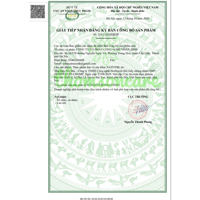 Natufib bổ sung chất xơ hòa tan giảm táo bón cho mẹ bầu, trẻ nhỏ, người lớn tăng cường hấp thụ dinh dưỡng | BigBuy360 - bigbuy360.vn