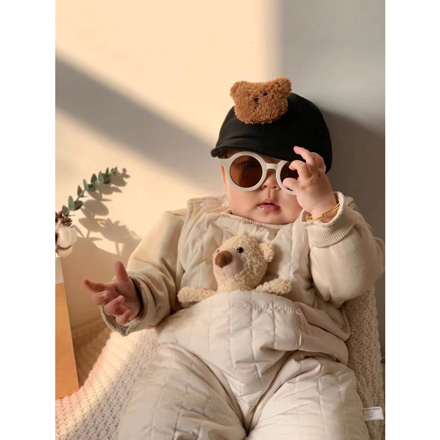 Nón Lưỡi Trai Nửa Đầu Chống Nắng Thời Trang Dễ Thương Cho Bé