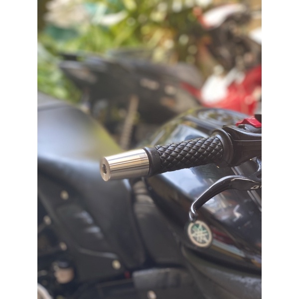 gù tay lái chống rung inox 304 siêu nặng hơn 1kg 1170gam 700g 700gam cho xe pkn pkl r15 mt15 xsr155 cbr gsx ex winner s