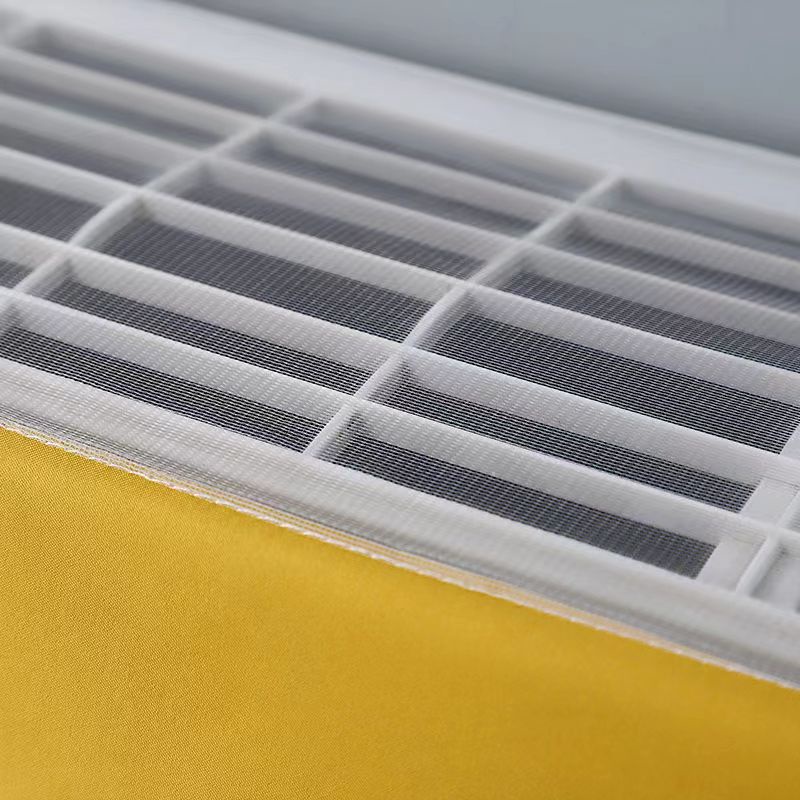 Tấm che bụi bọc điều hòa vải ren dễ thương