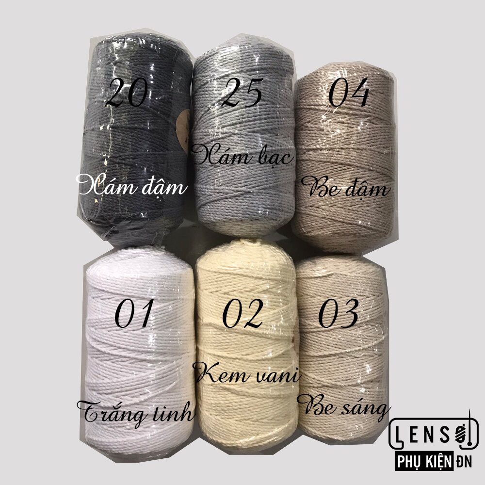 Sợi Simply Cotton Craft Yarn - Len sợi phụ kiện Đà Nẵng