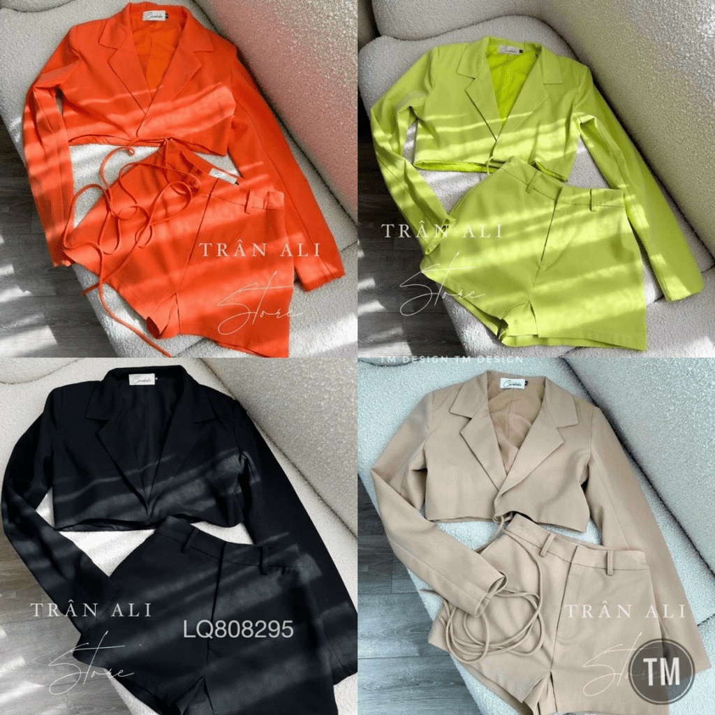 SÉT KATE SIU 2 MÓN ÁO KIỂU VEST PHỐI QUẦN CẠP CAO DÂY THẮT CỰC XINH SIÊU HOT HHP