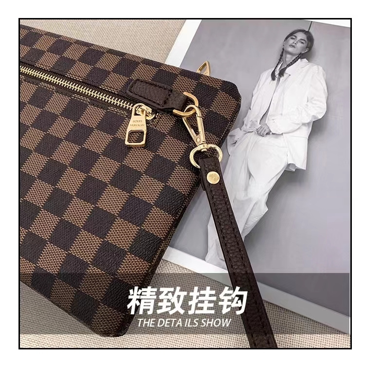 Ví Da Cầm Tay Louis Vuitton Thời Trang Cho Nam