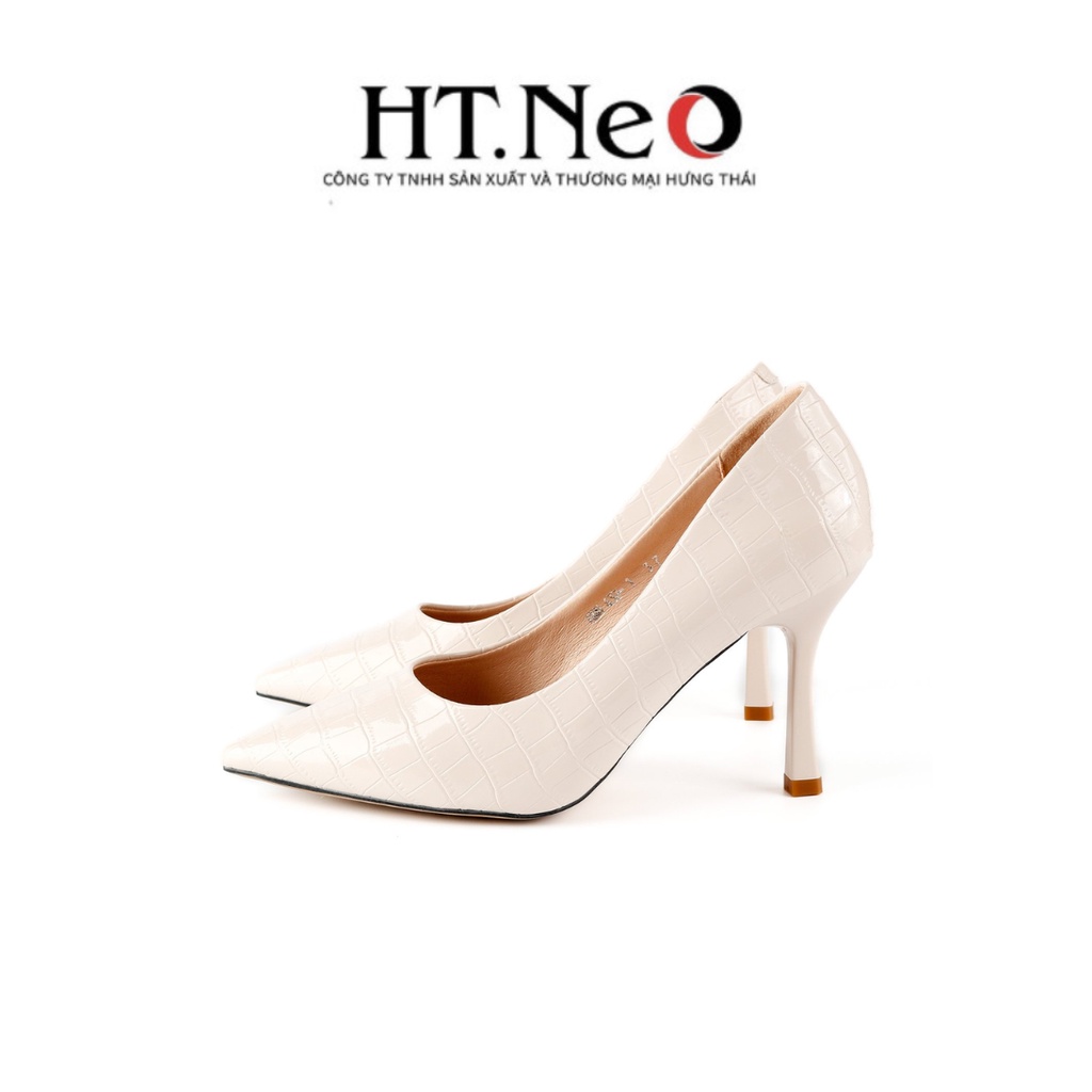 Giày cao gót HT.NEO thiết kế trẻ trung, nhiều màu sắc, gót cao 9cm CS246