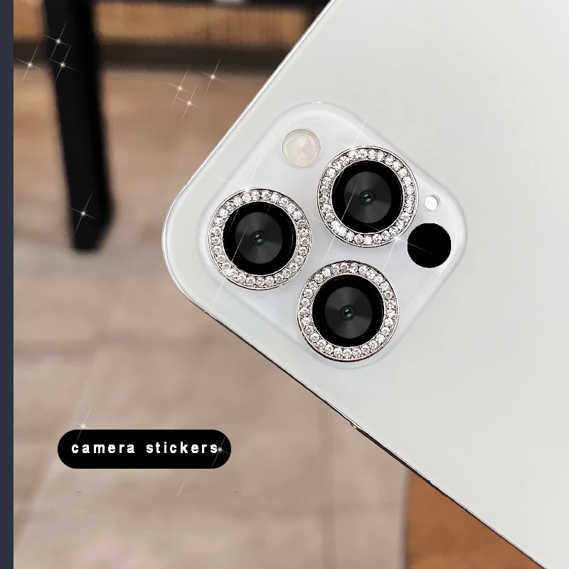 Khung Bảo Vệ Ống Kính Camera Bằng Kim Loại Cho iPhone 13 Pro Max / 12 / 12 Pro / 11 Pro Max / 12 Pro Max / 13 / 12