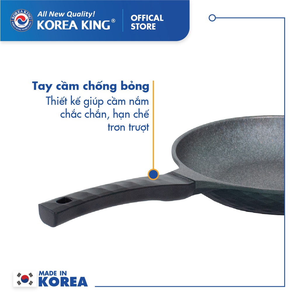 Chảo Chống Dính KoreaKing KFP-28DI (28cm)