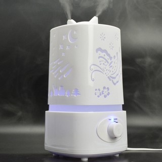 Máy Khuếch Tán Tinh Dầu Siêu Âm Hồ Điệp Vuông