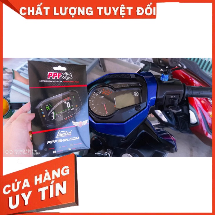 PYamaha Exciter 150 – Ex 150 Miếng dán PPF bảo vệ mặt đồng hồ xe, chống trầy xước màn hình, xước tự phục hồi , PPF USA