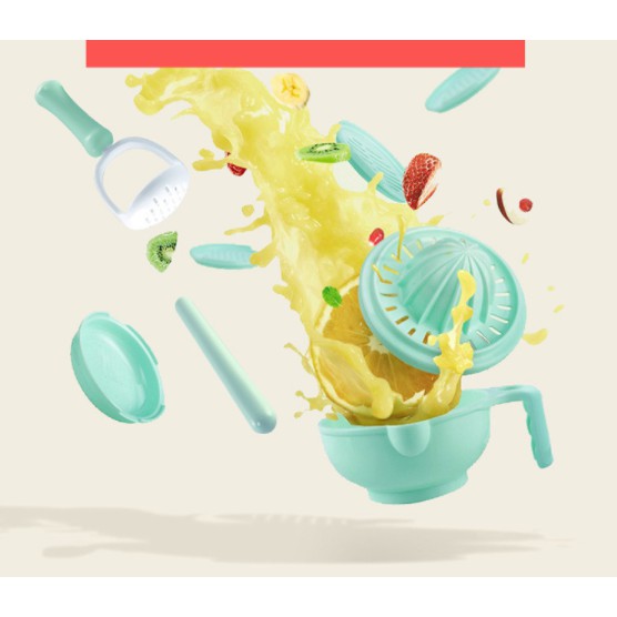 Bộ Dụng Cụ Chế Biến Ăn Dặm Cho Bé 9 Chi Tiết