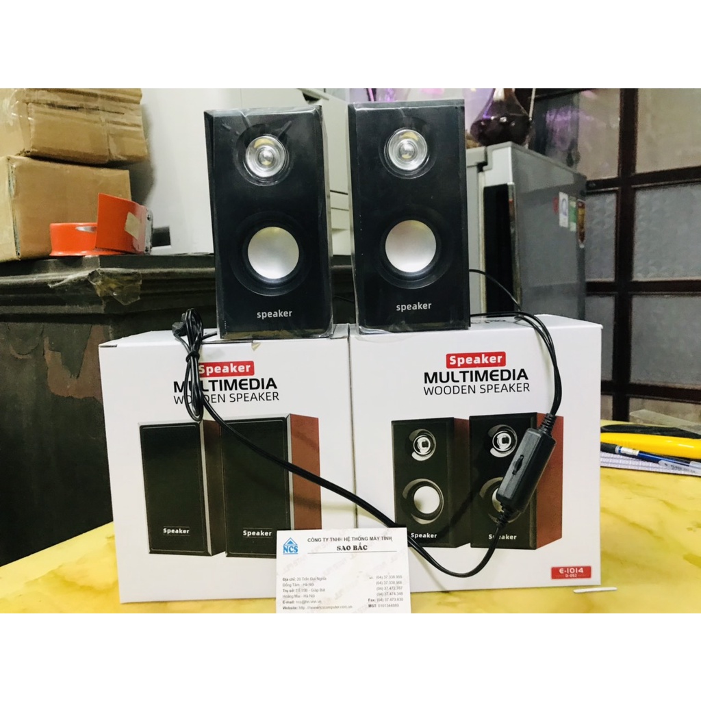 Loa gỗ mini Leerfei E1014 D092 mới 100%