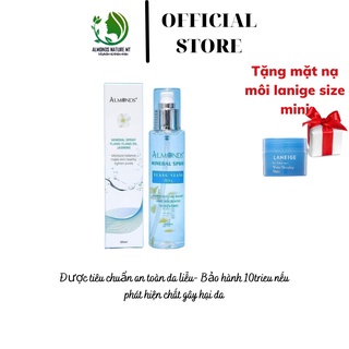 (Giá sale hủy duyệt)Xịt khoáng toner cấp ẩm làm dịu da khô kích ứng Mineral Spray Almounds 200ml