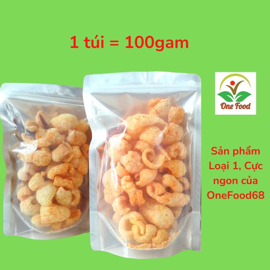 Da Heo Tỏi Ớt Loại 1, DA HEO CHÁY TỎI LOẠI NGON, Đồ Ăn Vặt Hà Nội Vừa ngon vừa rẻ,OneFood68 | BigBuy360 - bigbuy360.vn