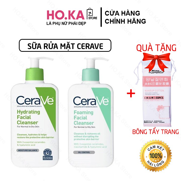 Sữa Rửa Mặt Cho Da Dầu CERAVE Sữa Rửa Mặt CERAVE Foaming  Dịu Nhẹ Ngừa Mụn Sạch Sâu | BigBuy360 - bigbuy360.vn