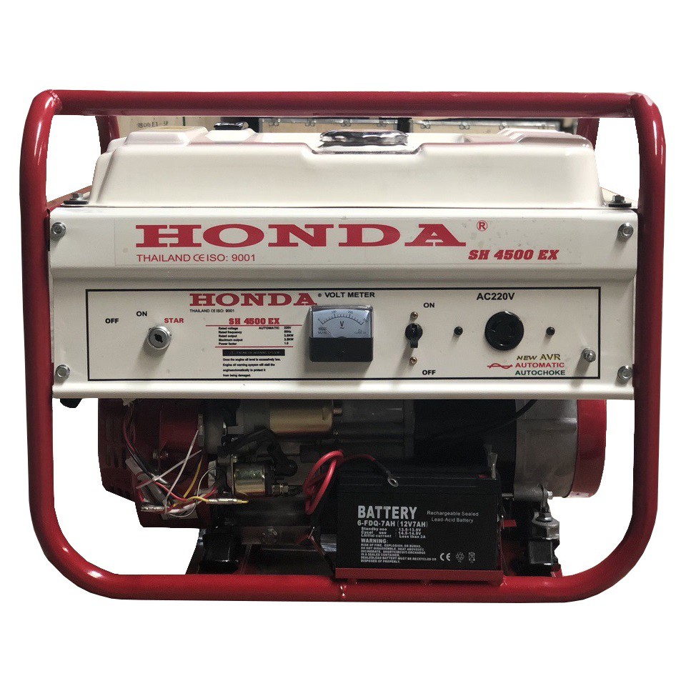 Máy Phát Điện Honda Chạy Xăng 3.5kw SH4500EX Đề