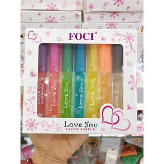 set nước hoa cây viết 7 màu 7 mùi