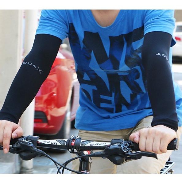 Tất tay vớ tay chống nắng nam nữ dài chống nắng Aquax đi xe máy đi phượt du lịch, chơi thể thao