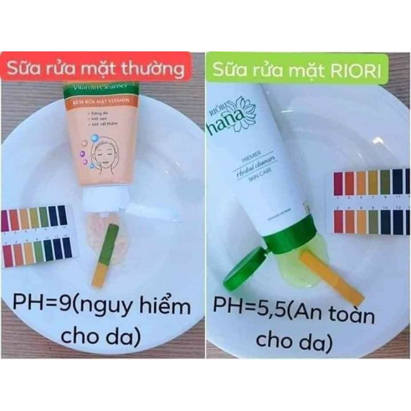 Sữa rửa mặt RIORI Herbal Cleanser - 120g