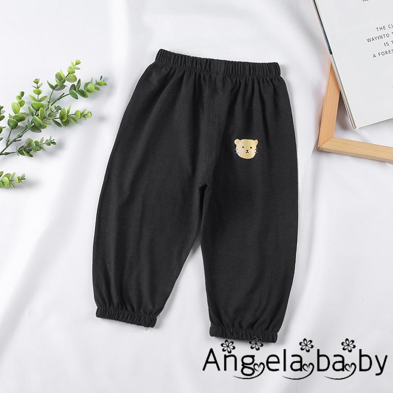 Quần Dài Lưng Thun In Hình Gấu Trúc Đáng Yêu Cho Bé