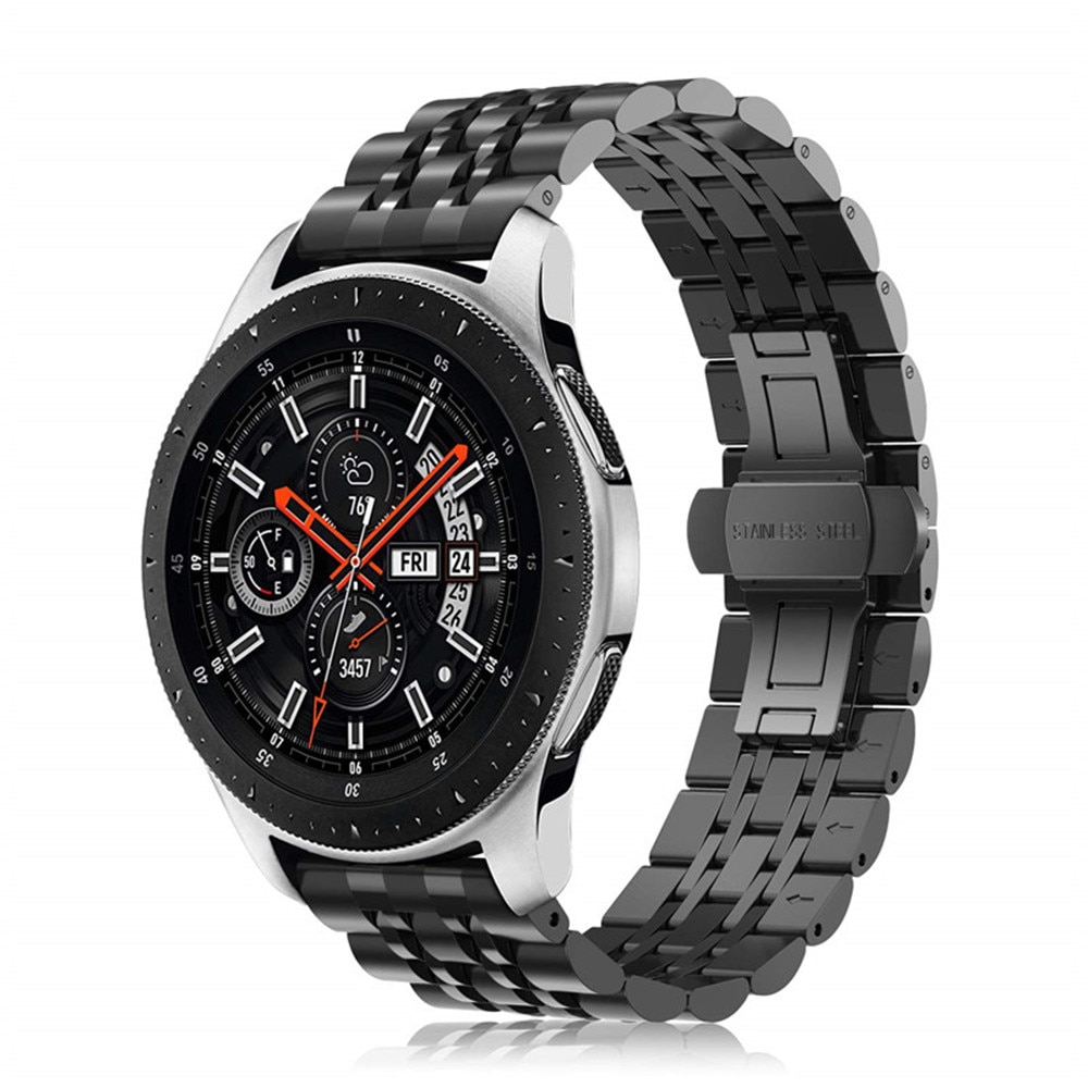 HUAWEI Dây Đeo Inox Cho Đồng Hồ Thông Minh Samsung Galaxy Gt2 20mm 22mm 46mm Active2 Gear S2 S3