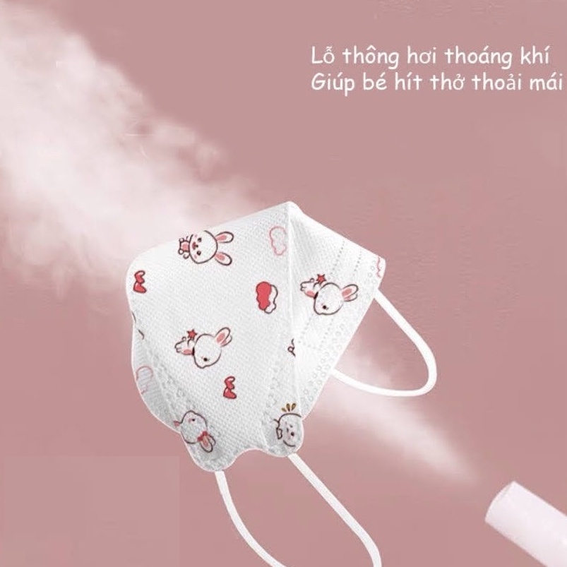 Khẩu trang trẻ em cho bé sơ sinh KF94 Hàn Quốc 4 lớp lớp từ 1-10 tuổi