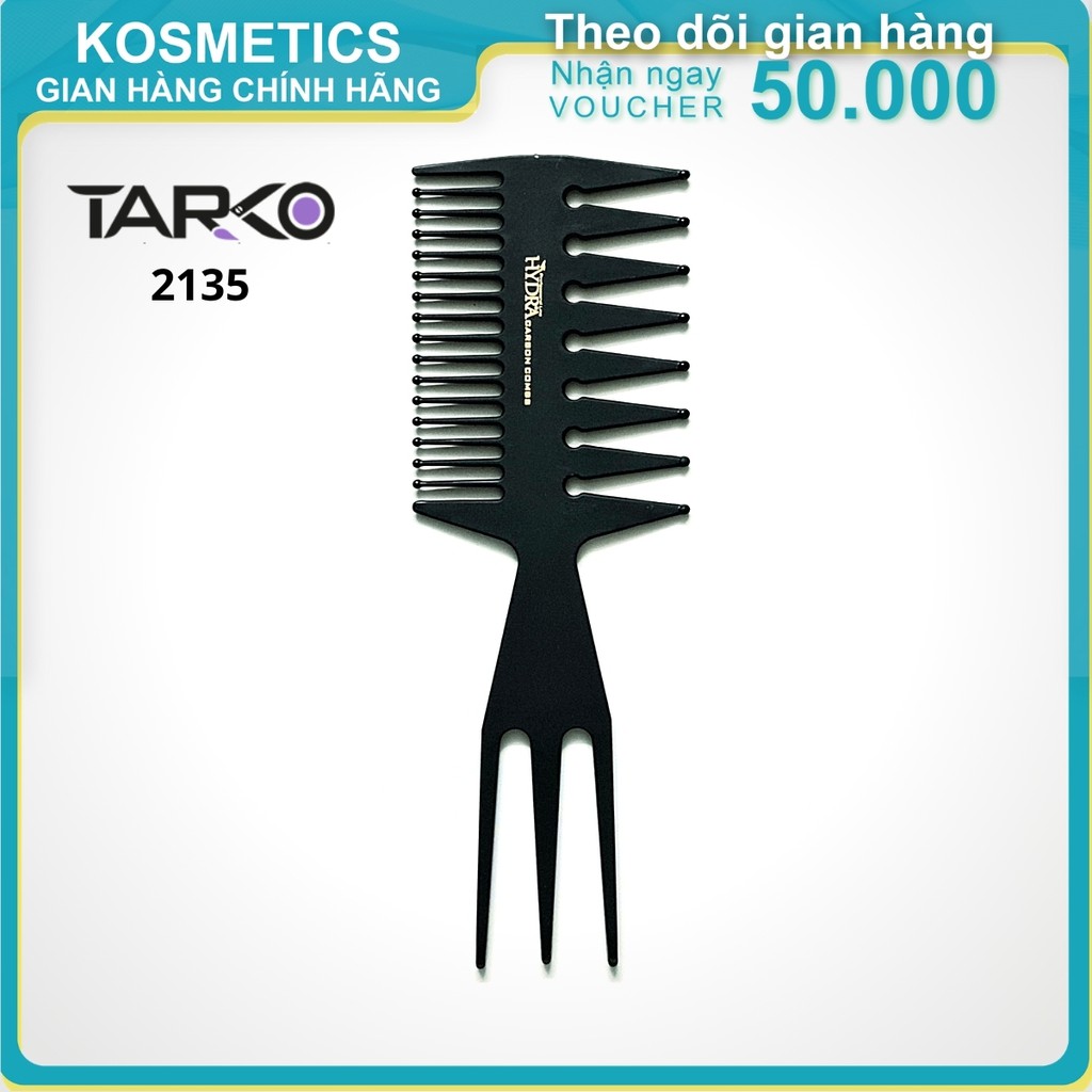 Lược chải tóc Trifecta Comb TARKO cho tóc Nam và Barber Shop