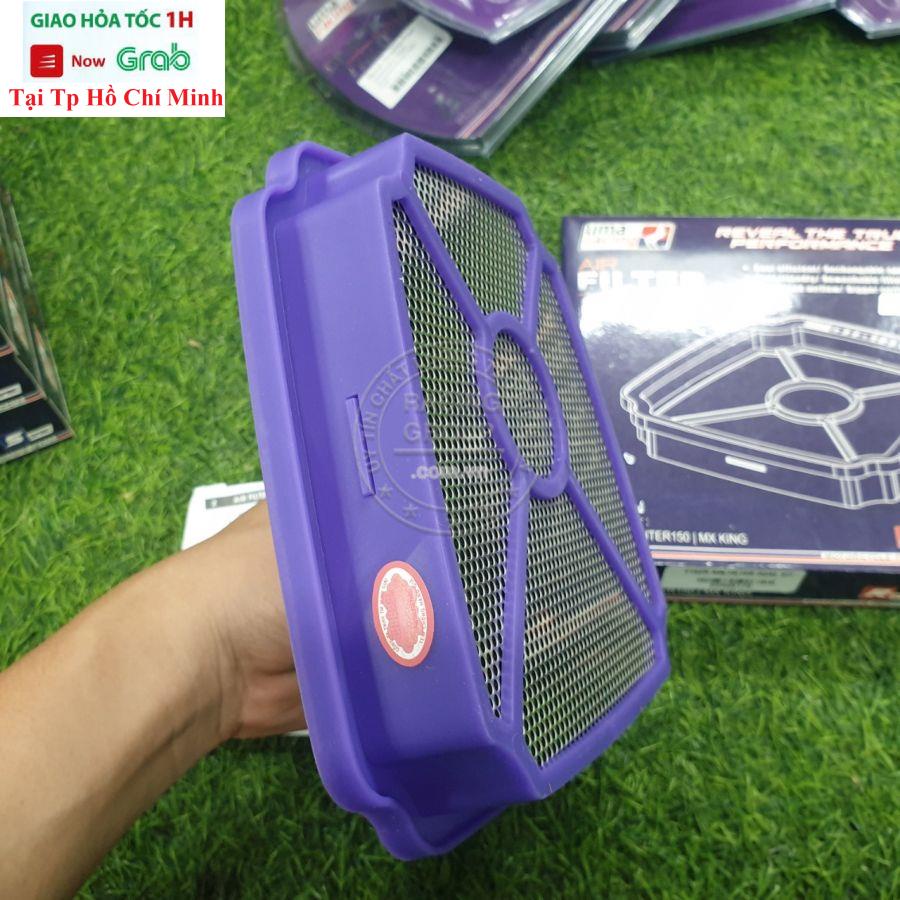 Lọc Gió Độ Thép Không Gỉ Chính Hãng Uma Racing Cho Exciter 150