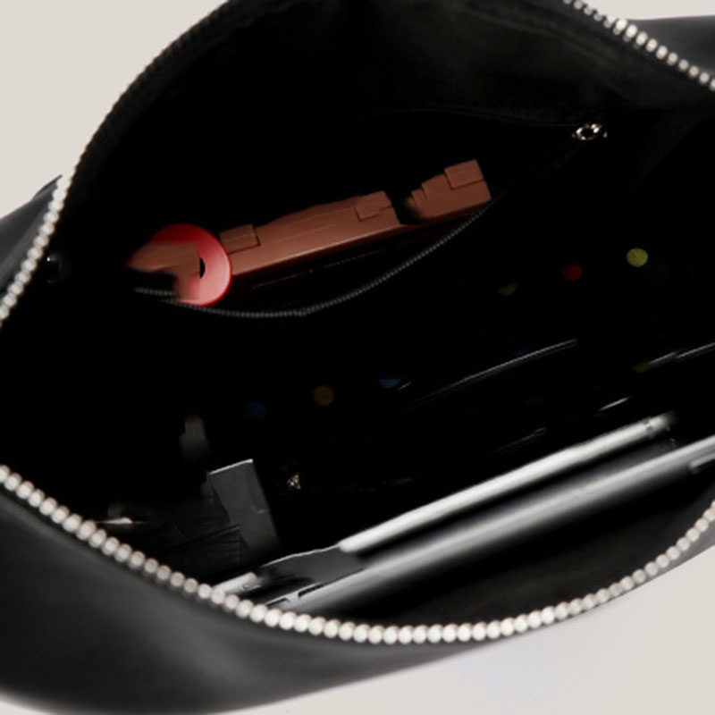 Túi xách IELGY dây xích dày nửa vòng tròn cho nữ