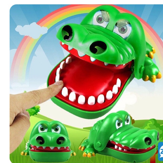 Trò chơi cá sấu cắn tay