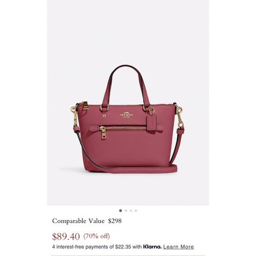 Túi coach mini