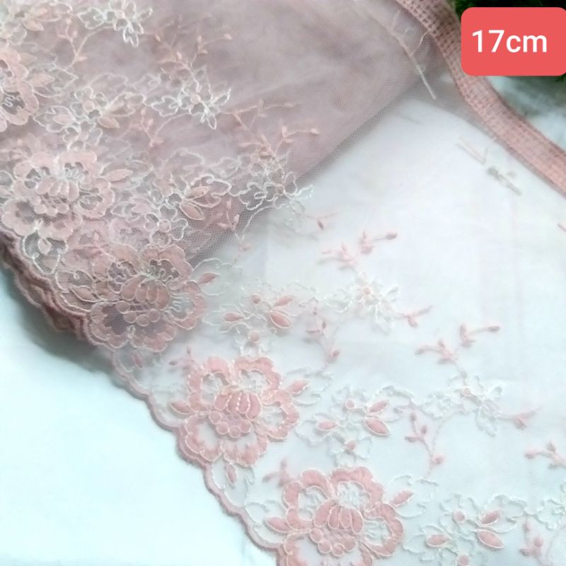 Ren thêu chân von lưới , size từ 14cm đến 19cm