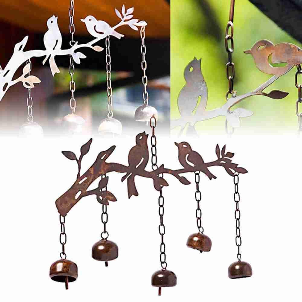 Chuông Gió Hình Chú Chim Trang Trí Sân Vườn