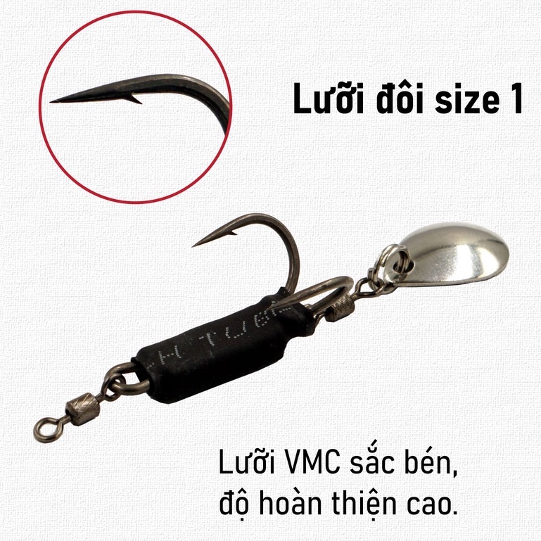 NHÁI HƠI FROG T30 F THÁI LAN 3CM-7G ĐI NỔI MỒI CÂU LURE LÓC CHUỐI VƯỢC CAO SU DÀY DẶN MỀM DAI