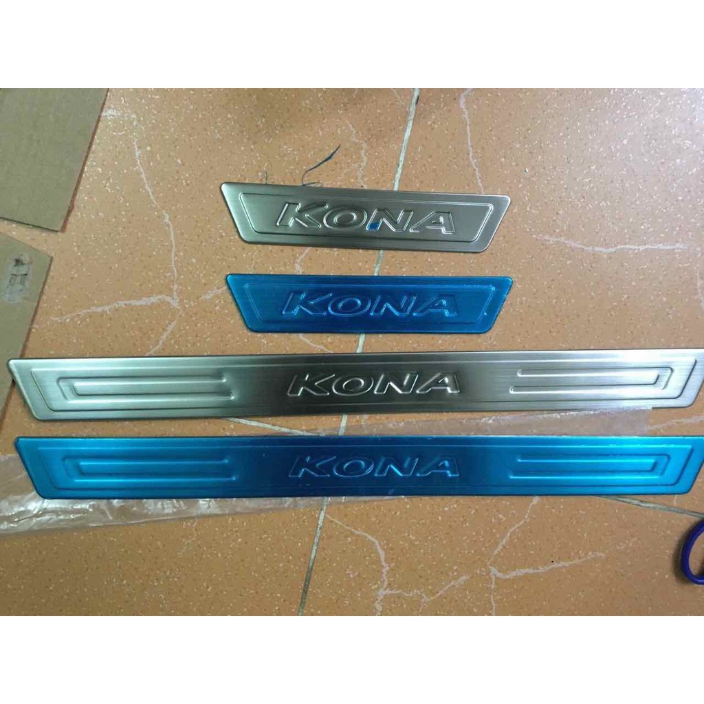 ốp bậc ngoài cho xe huyndai kona