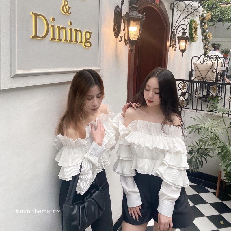 Sơmi dập ly điệu đà (kèm ảnh thật)