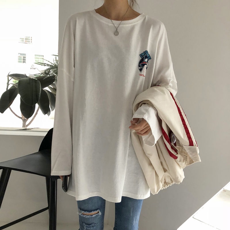 Long sleeve floral print shirt autumn women's clothing