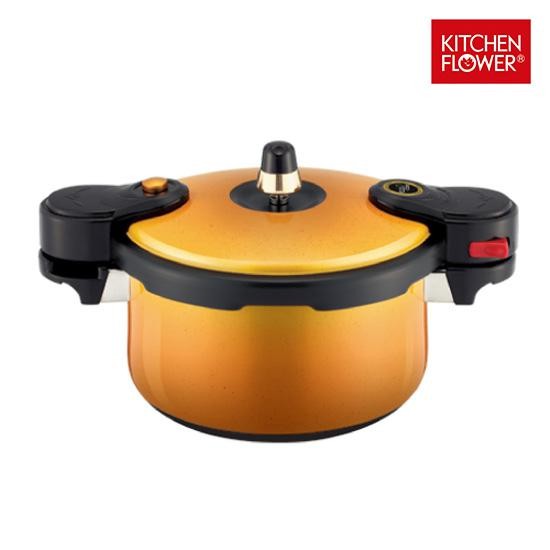 Nồi áp suất Cookin IPC-500 5 lít (Vàng) - Bảo hành 12 tháng