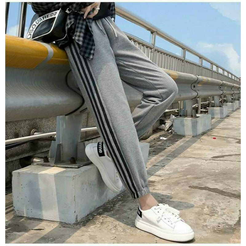 quần jogger 3 sọc bo gấu