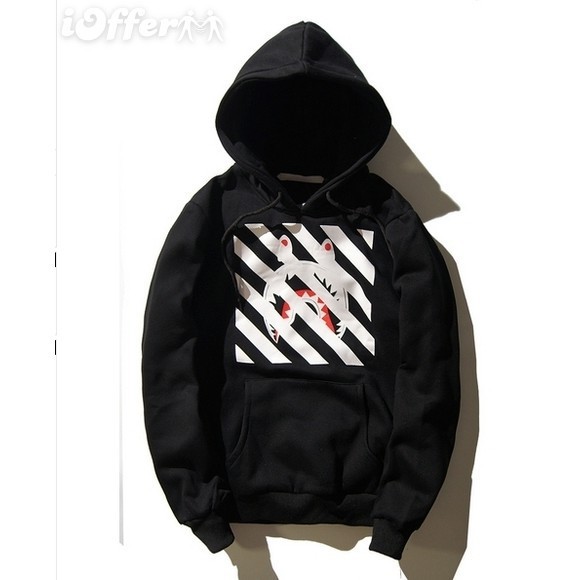 [ NEW ] Áo hoodie Unisex off white BAPE